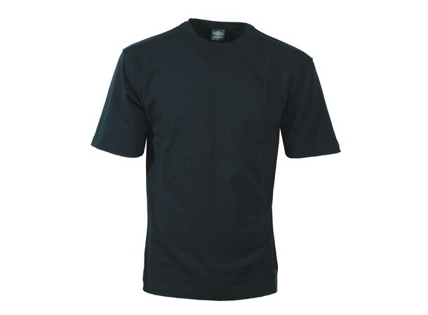 UMBRO Tee Basic Sort M T-skjorte med rund hals og logo